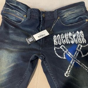 BNWT ROCKSTAR ORIGINAL CORMAC PRINTED Jeans